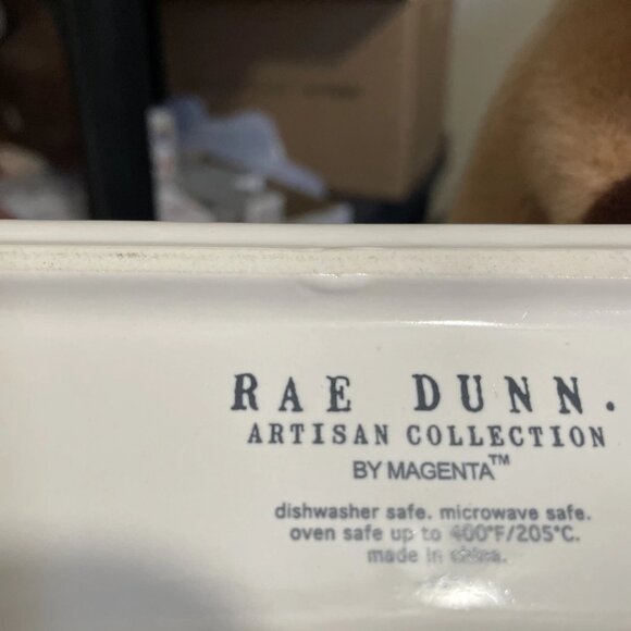 Rae Dunn HAPPY EASTER (small eggs) Ceramic Baking Dish - Picture 3 of 4